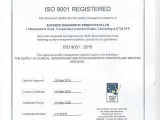 ISO 9001:2015 AWARDED